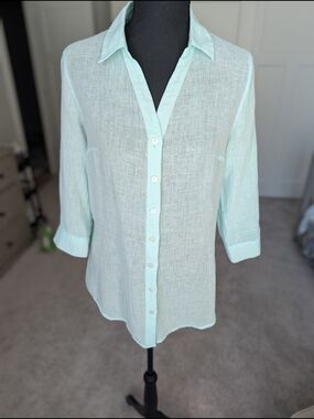 Linen Button Down Shirt